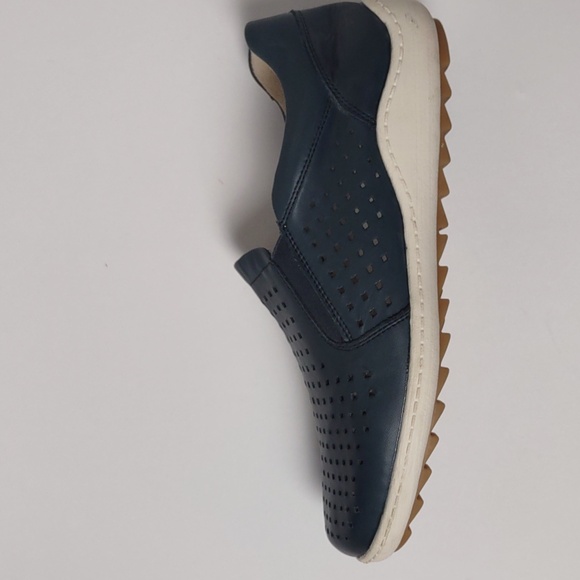 Remonte Navy Liv 21 Perforated Leather Softfoam Walking Shoes Women's Size 39 - Picture 9 of 16
